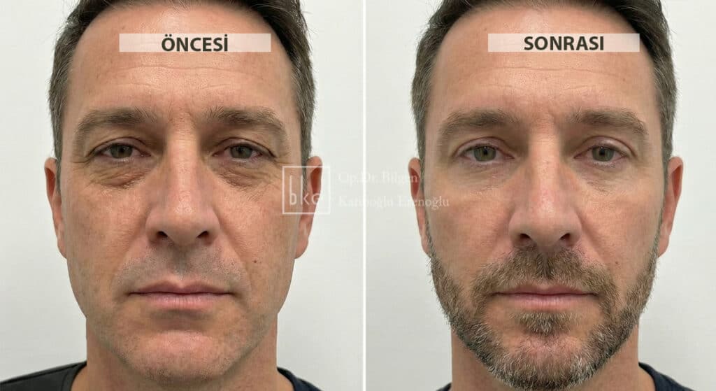 Göz Kapağı Estetiği Öncesi ve Sonrası