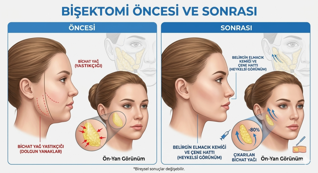 Bişektomi Öncesi ve Sonrası